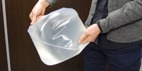 緊急災害用給水袋「持ち手付ロンテナー」10Lタイプ